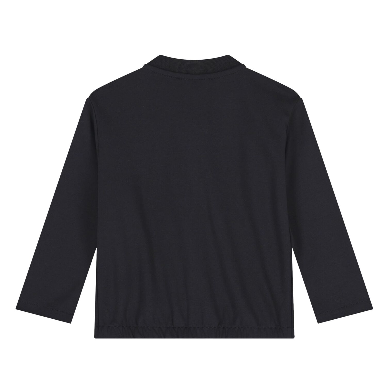 Younger Boys Navy Blue Logo Tracksuit, 1, hi-res