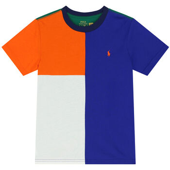 Boys Multi-Coloured Logo T-Shirt
