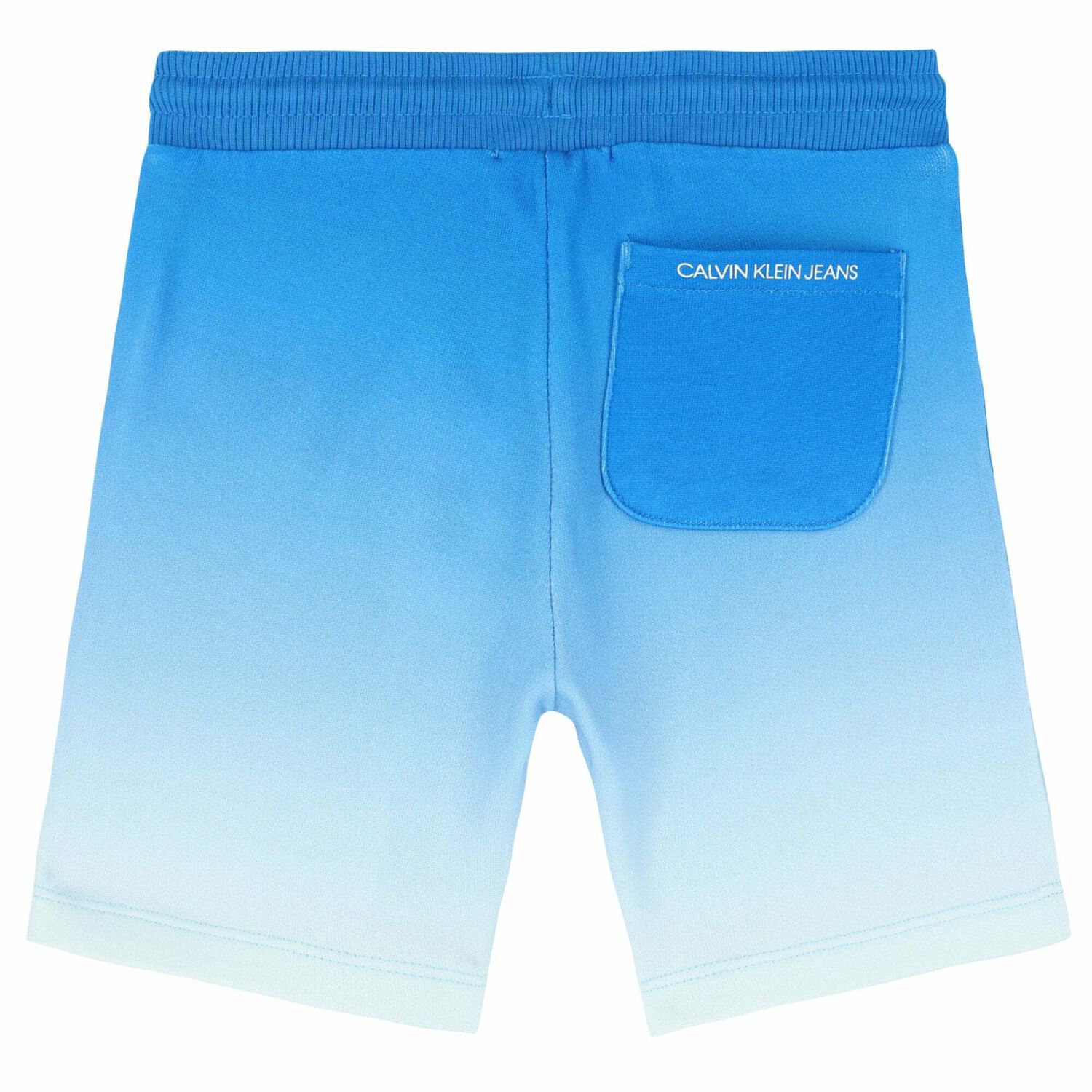 Boys Blue & White Logo Shorts, 1, hi-res image number null