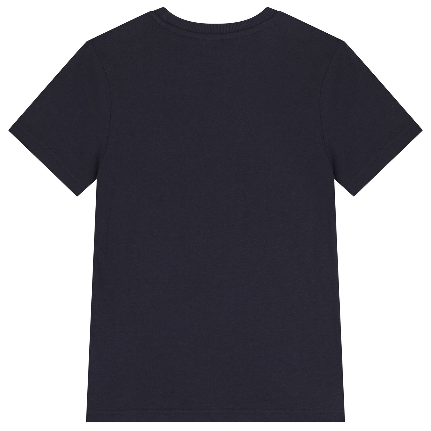 تشيرت بالشعار باللون الاسود للاولاد, 4, hi-res