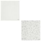 لفائف قماش موسلين باللونين الرمادي و الابيض بنقشة تويل دو جوي (عبوة من قطعتين), 2, hi-res