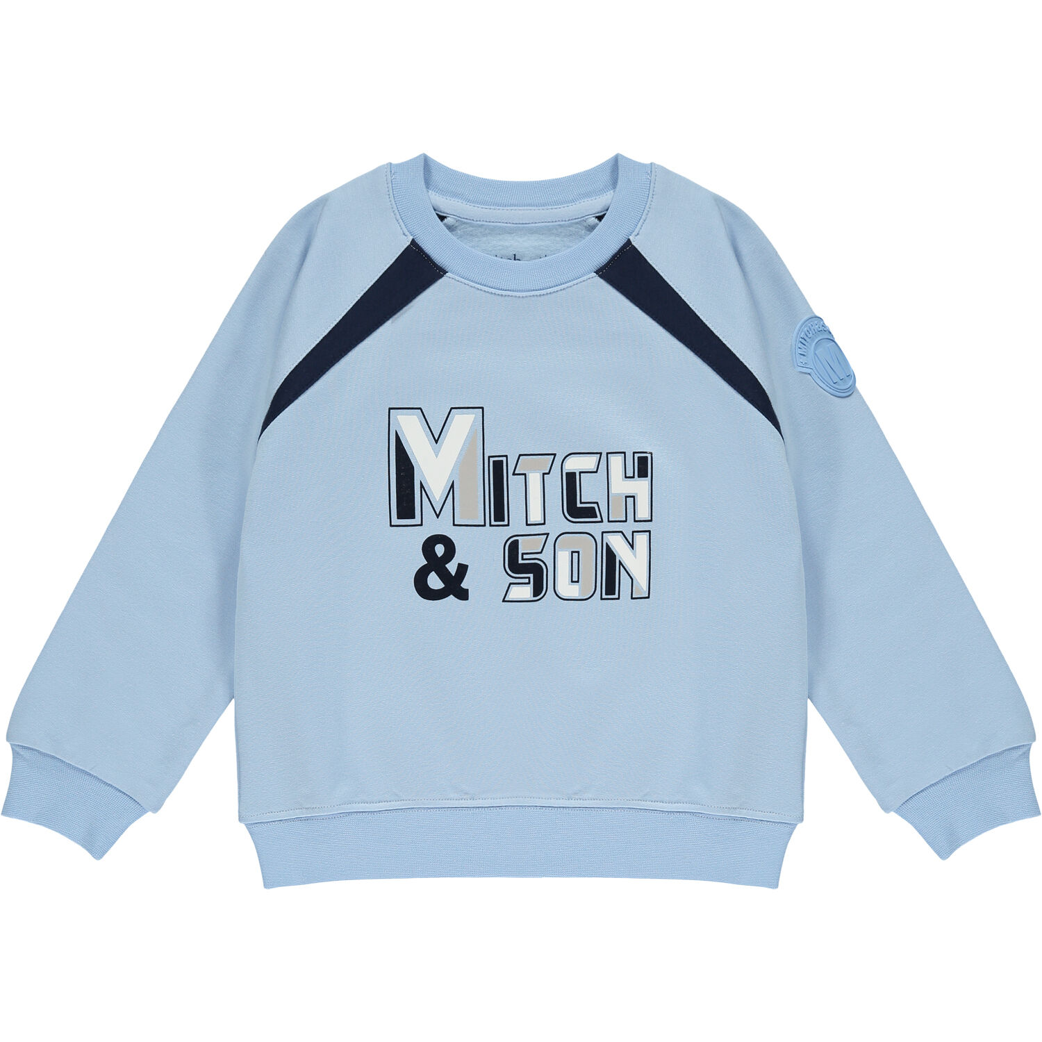 Boys Blue Logo Tracksuit, 1, hi-res image number null