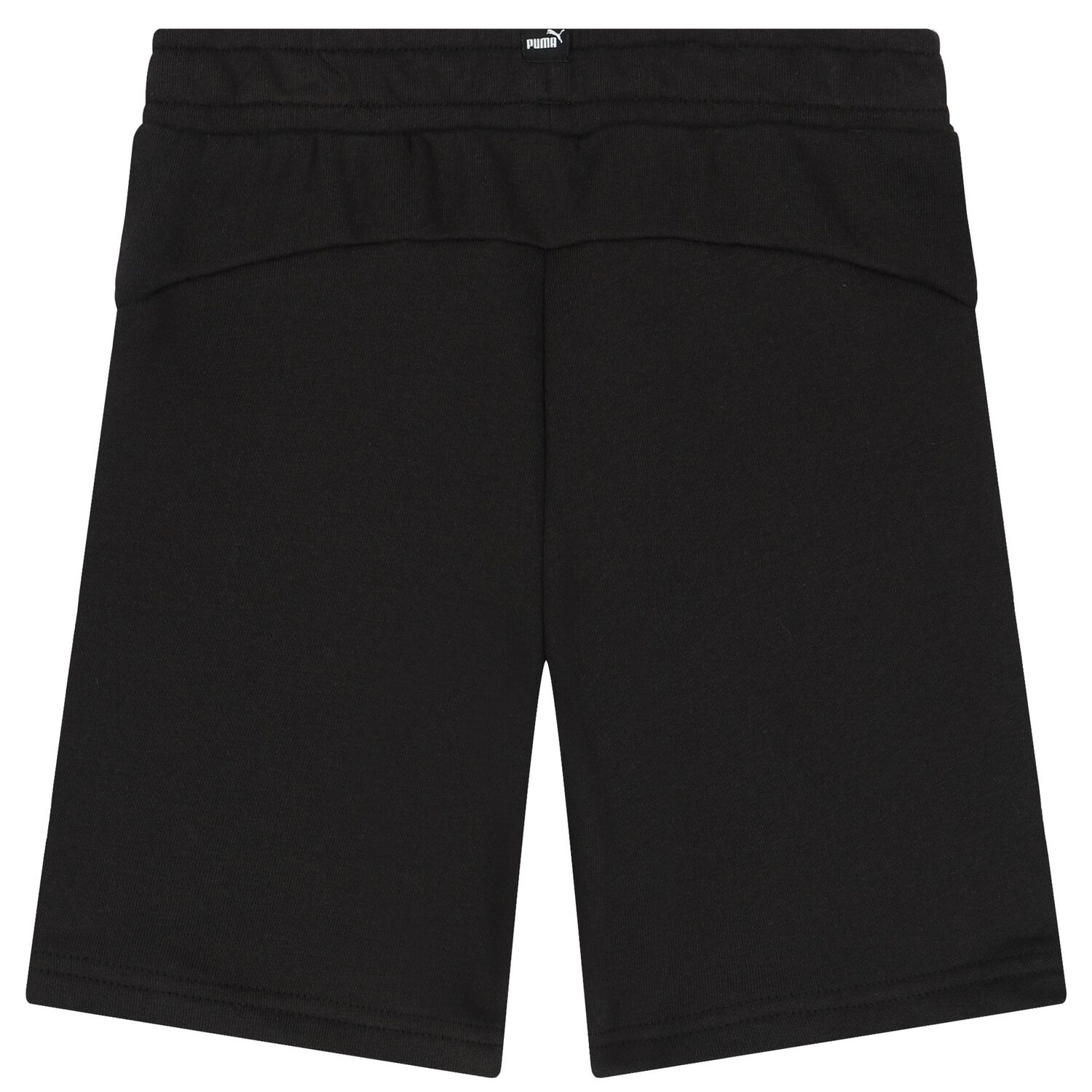 Boys Black Logo Shorts, 1, hi-res