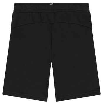 Boys Black Logo Shorts