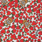 Girls Red Printed Dress, 1, hi-res