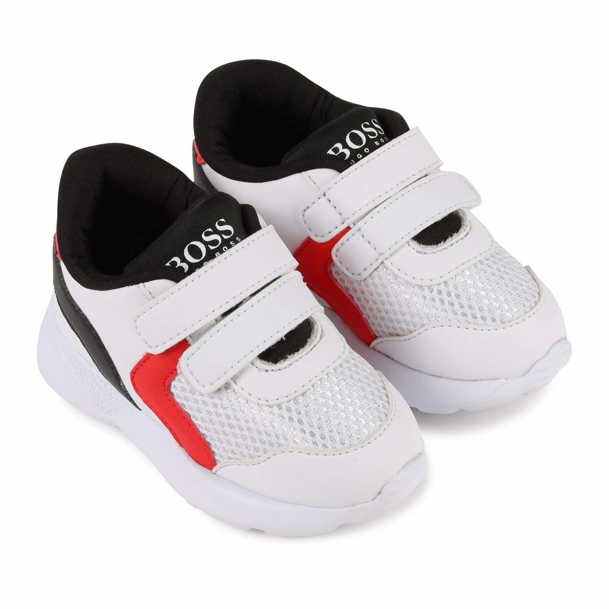 Junior boys velcro trainers clearance