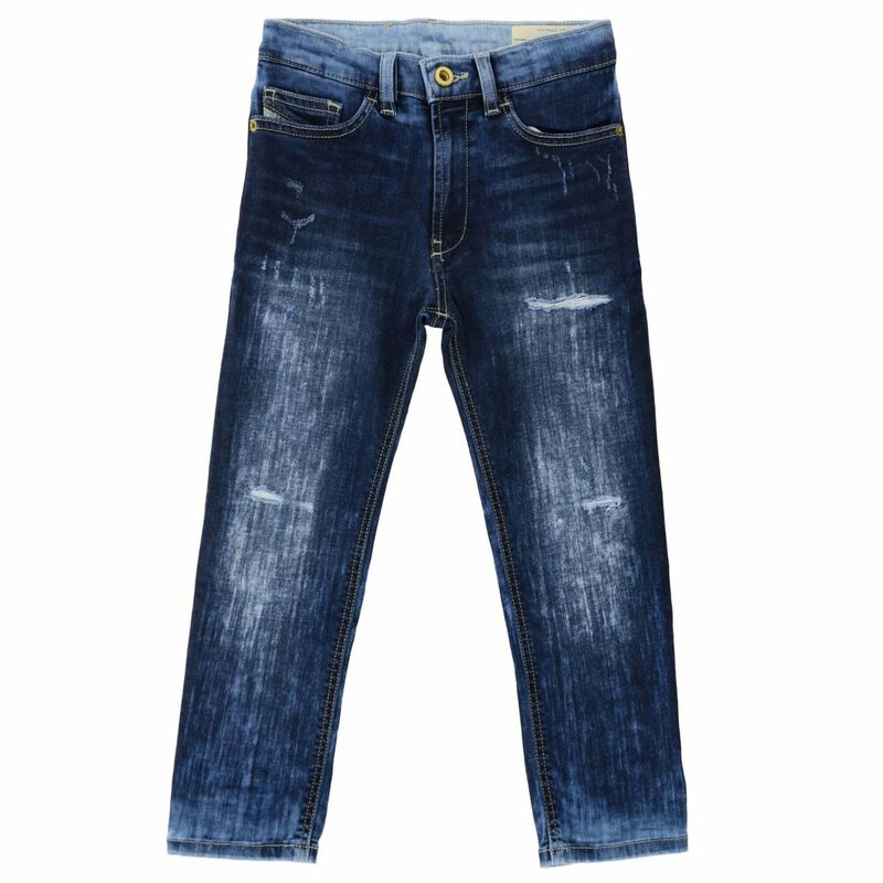 Boys Blue Denim Jeans, 1, hi-res image number null