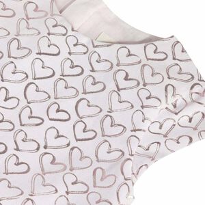 Girls Heart Print Dress