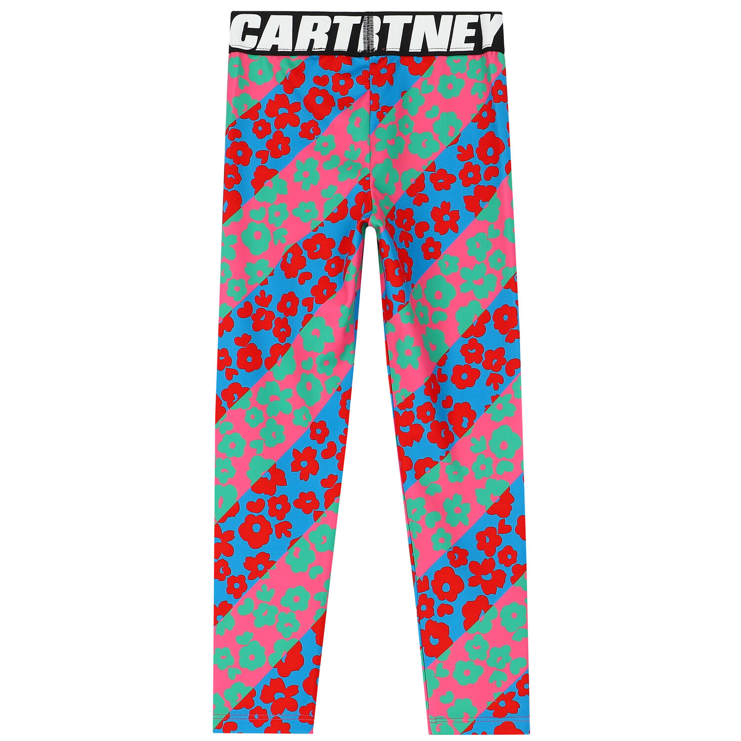 Girls Multi-Colored Logo Leggings, 1, hi-res image number null