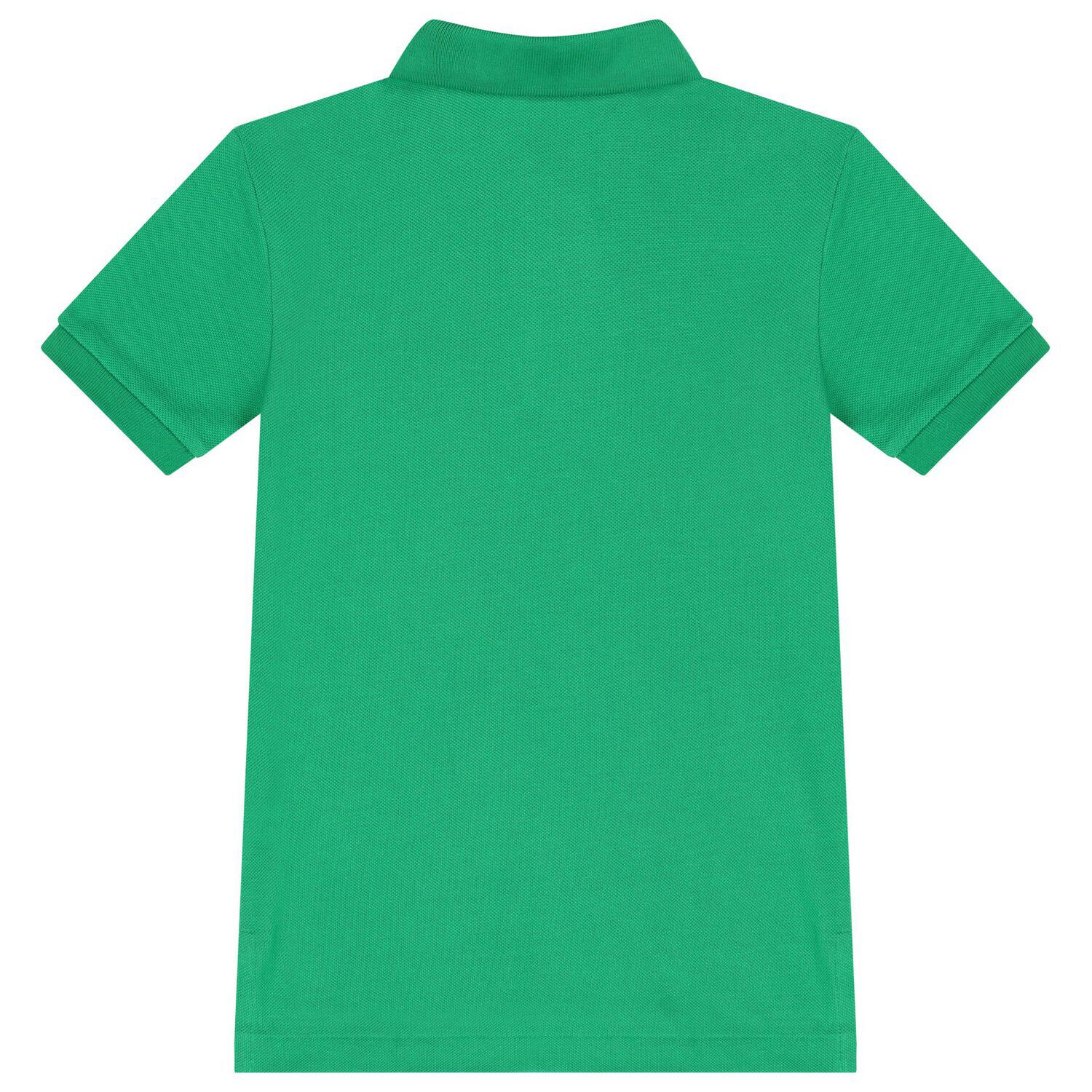 Boys Green Logo Polo Shirt, 1, hi-res image number null