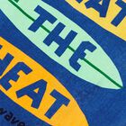 Boys Blue Surf Board Towel, 1, hi-res