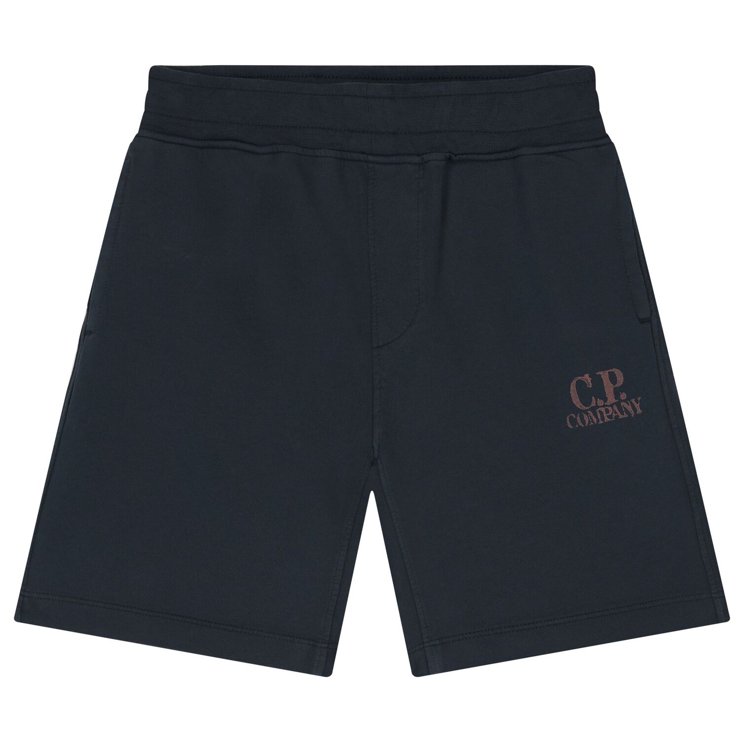 Boys Navy Blue Logo Shorts Set, 1, hi-res
