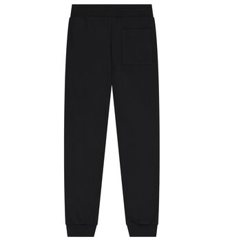 Boys Black Joggers