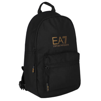 Black Logo Backpack