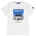 Boys White Logo T-Shirt, 1, hi-res