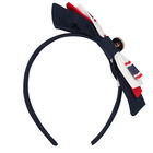 ربطة رأس للبنات مخططة باللون كحلي, 1, hi-res