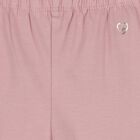 Younger Girls Pink Leggings ( 2-Pack ), 1, hi-res