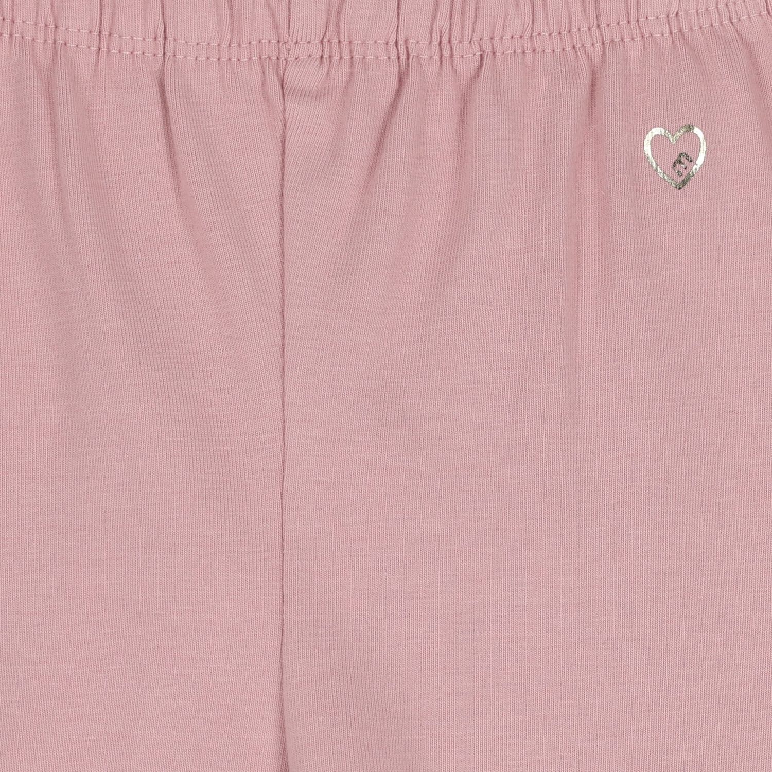 Younger Girls Pink Leggings ( 2-Pack ), 1, hi-res