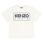 تيشيرت بالشعار باللون العاجى , 1, hi-res