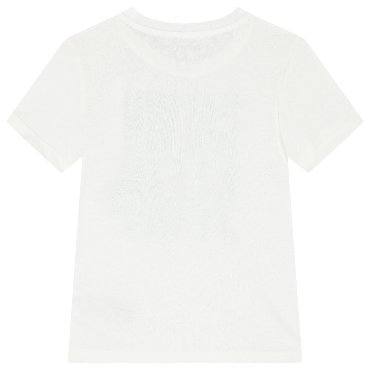 Boys White Logo T-Shirt, 1, hi-res