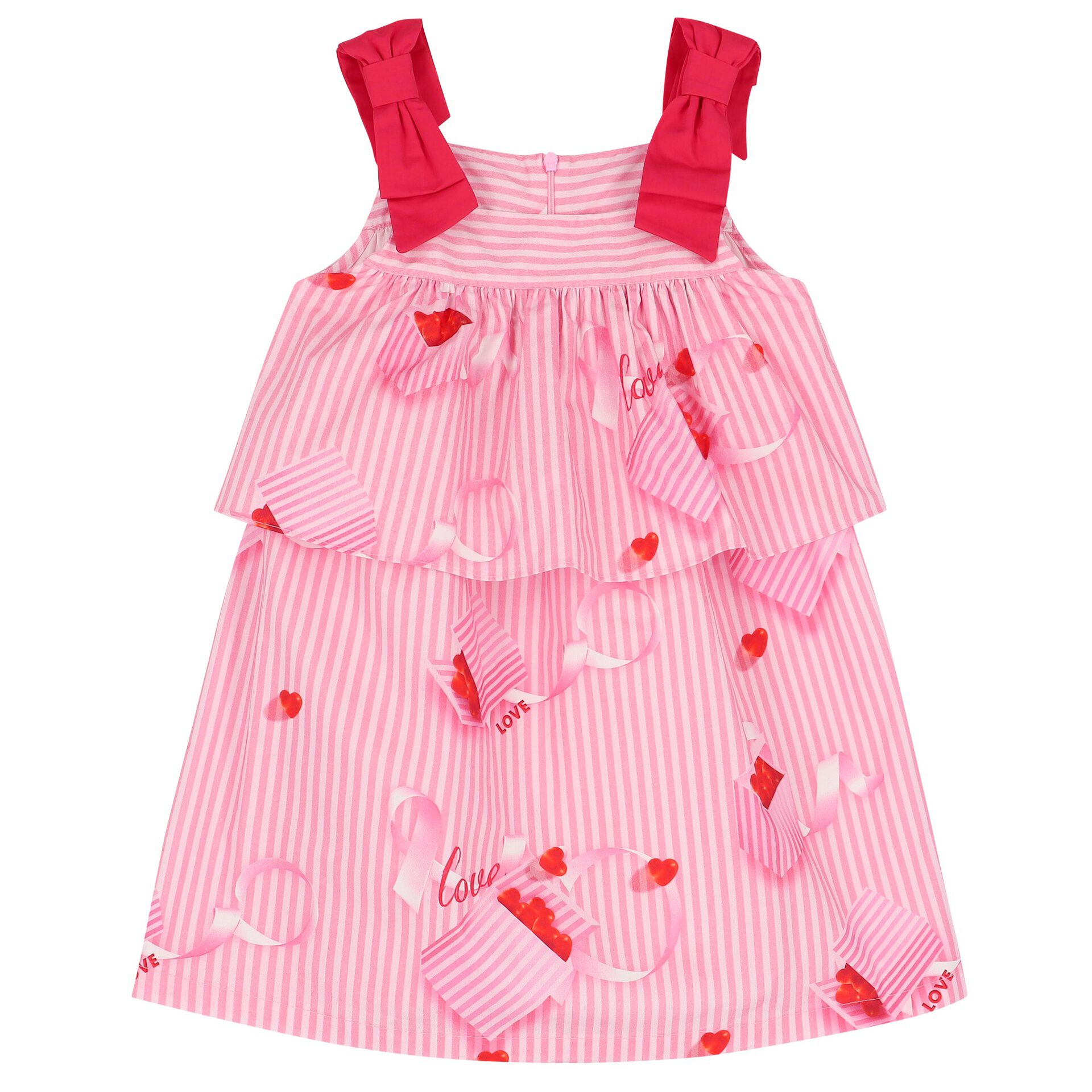Lapin House graphic-print short set - Red