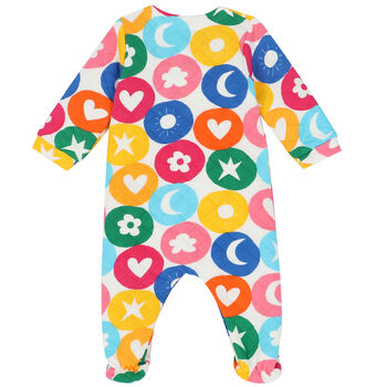 Baby Girls Multi-Colored Babygrow