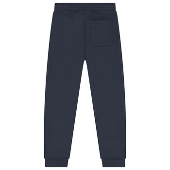 Boys Blue & Navy Blue Tracksuit Set (3 Piece)