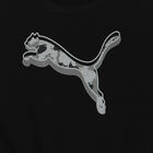 Girls Black Logo Dress, 1, hi-res