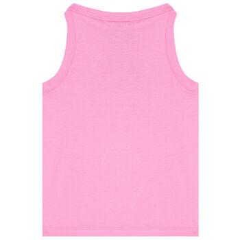 Girls Pink Sequin Top