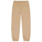 Beige Logo Joggers, 2, hi-res