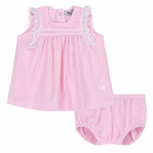 Baby Girls Pink Tops & Shorts Set