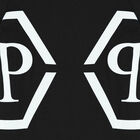 تيشيرت بالشعار باللون الأسود للأولاد, 3, hi-res