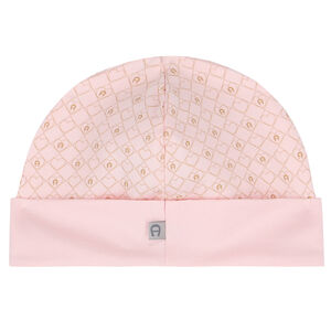 Pink & Gold Logo Baby Hat