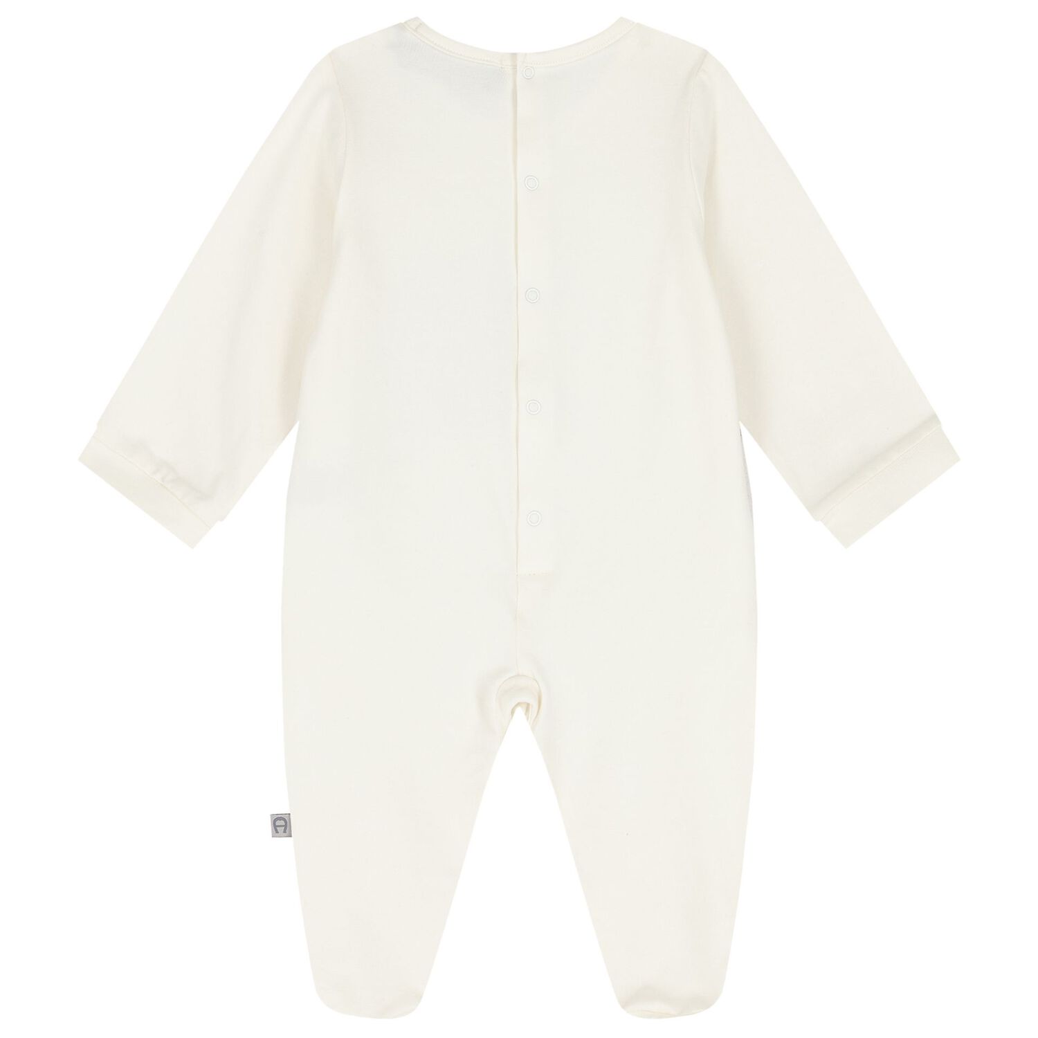 طقم هدايا ملابس أطفال باللون العاجي والذهبي, 1, hi-res