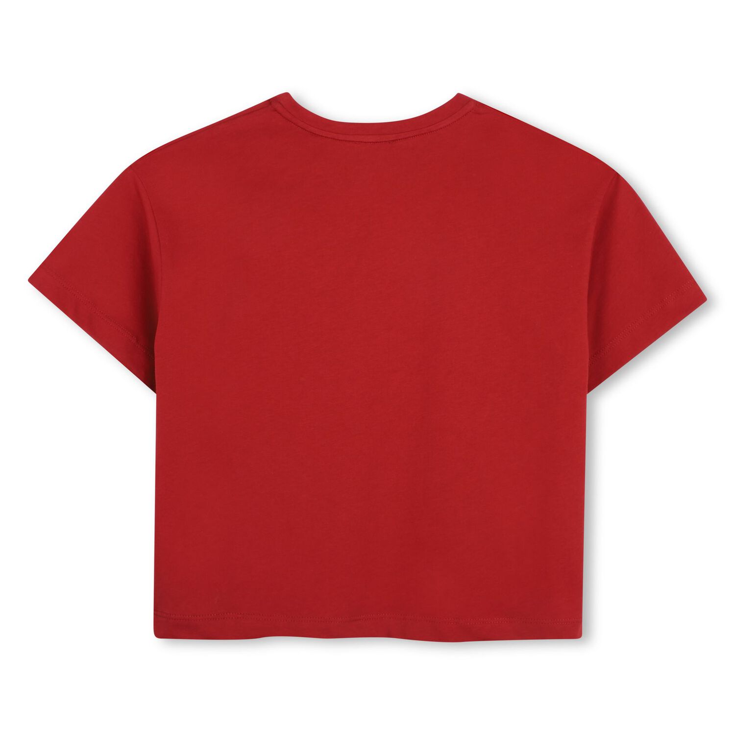 Girls Red Logo T-Shirt, 2, hi-res