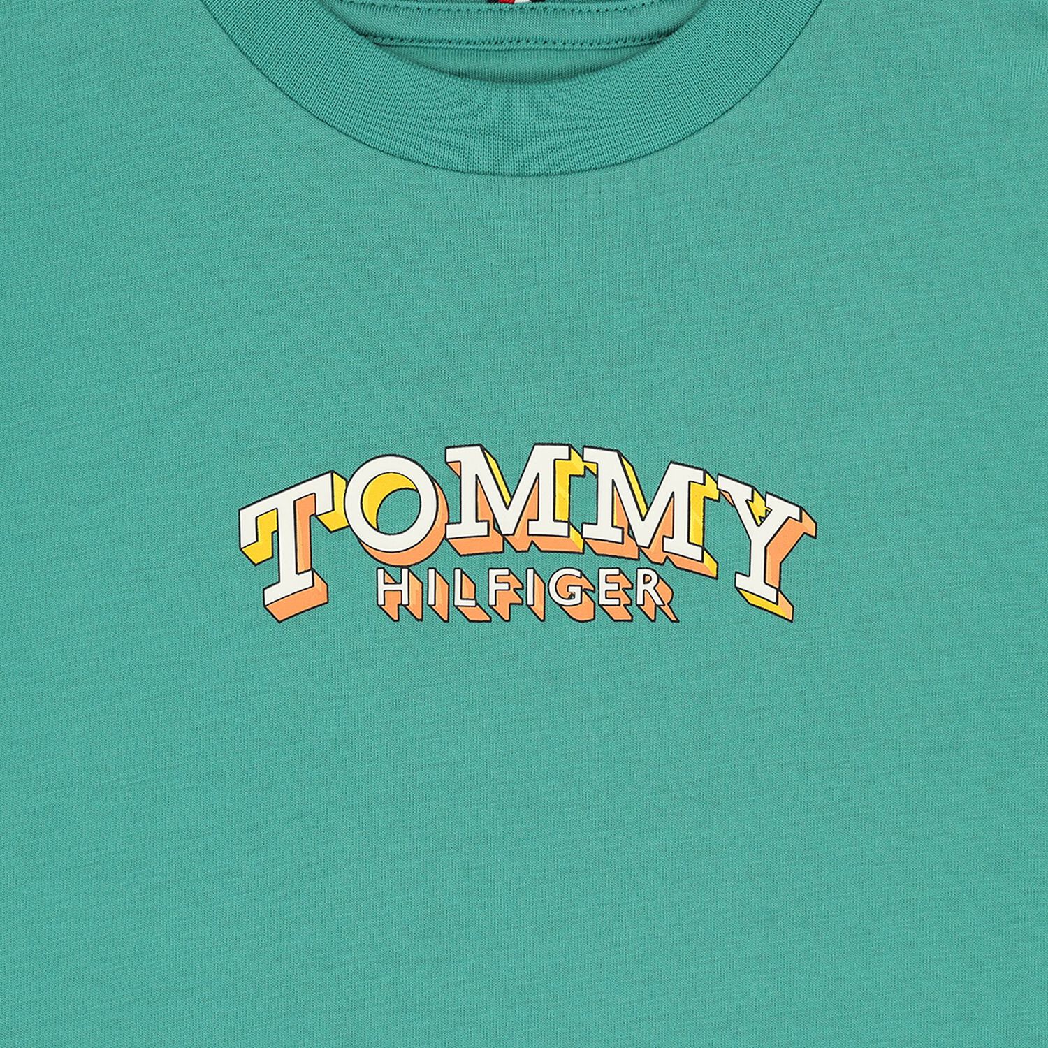 Boys Green Logo T-Shirt, 2, hi-res