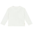 Younger Boys Ivory Squirrel Long Sleeve Top, 1, hi-res