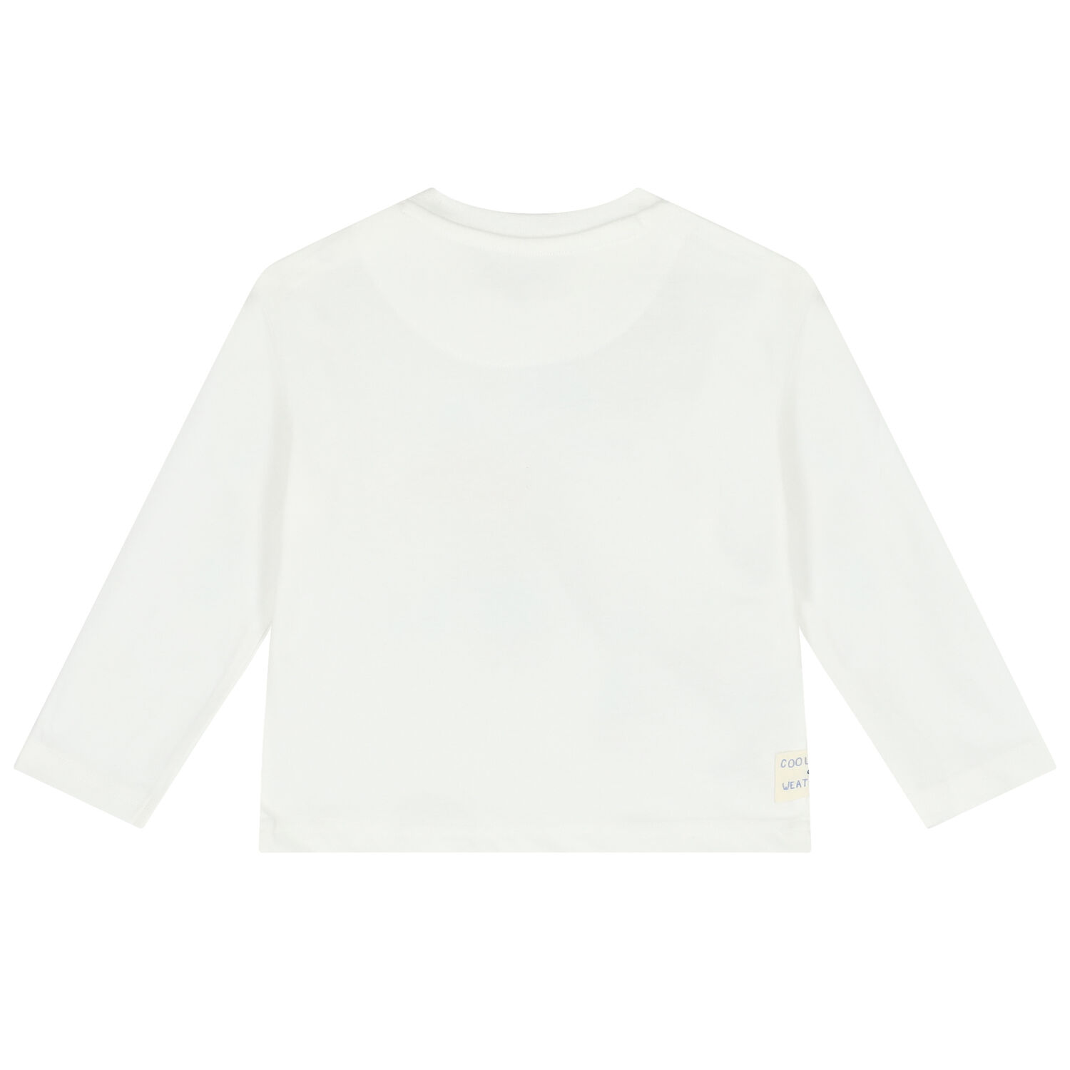 Younger Boys Ivory Squirrel Long Sleeve Top, 1, hi-res