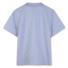 Boys Blue Logo Polo Shirt, 1, hi-res