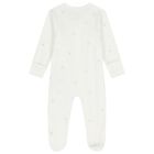 Baby Boys White & Blue Babygrows ( 2 Pack ), 2, hi-res