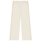 Girls Gold Logo Trousers, 1, hi-res