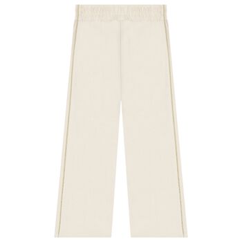 Girls Gold Logo Trousers