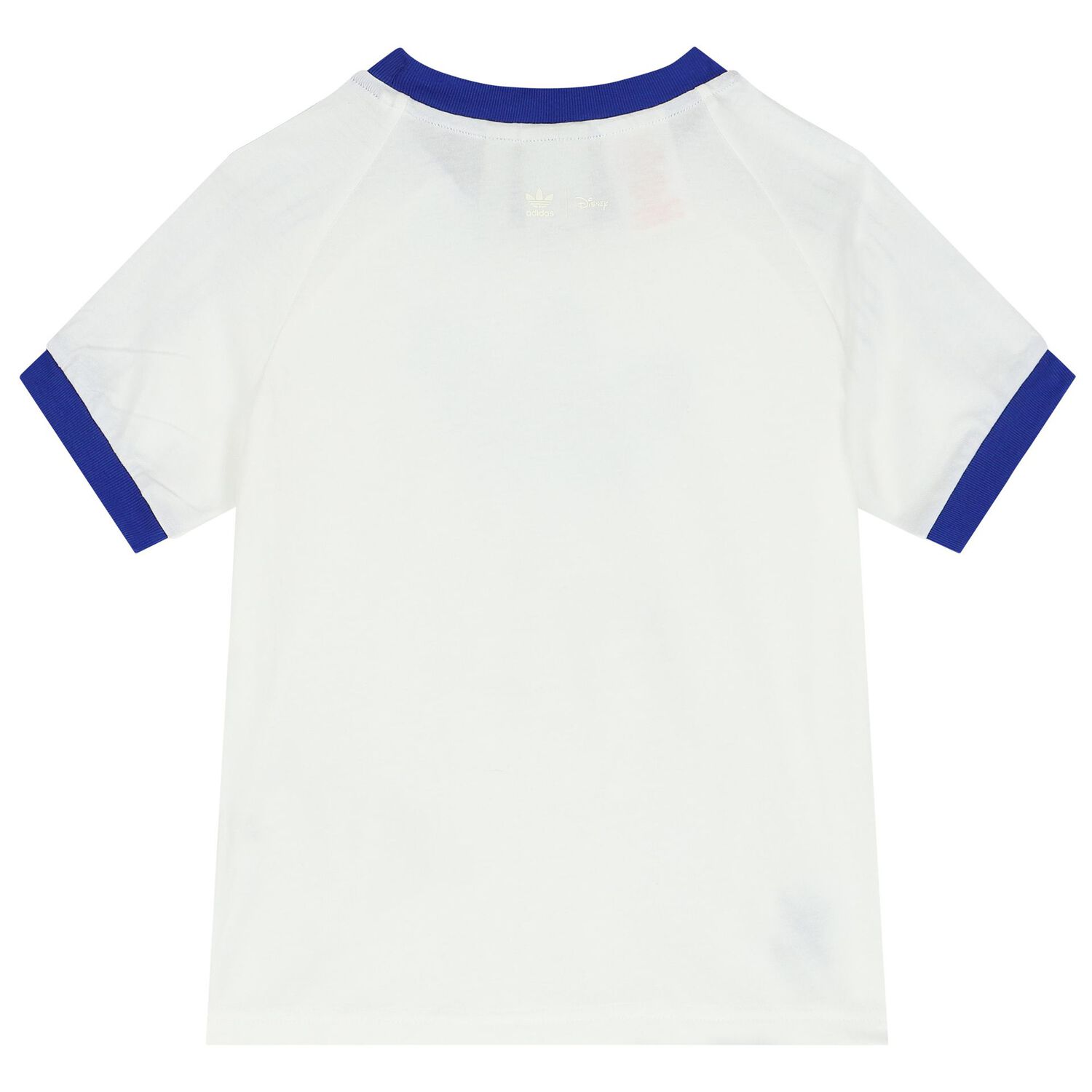 White & Blue Disney Logo Shorts Set, 1, hi-res image number null