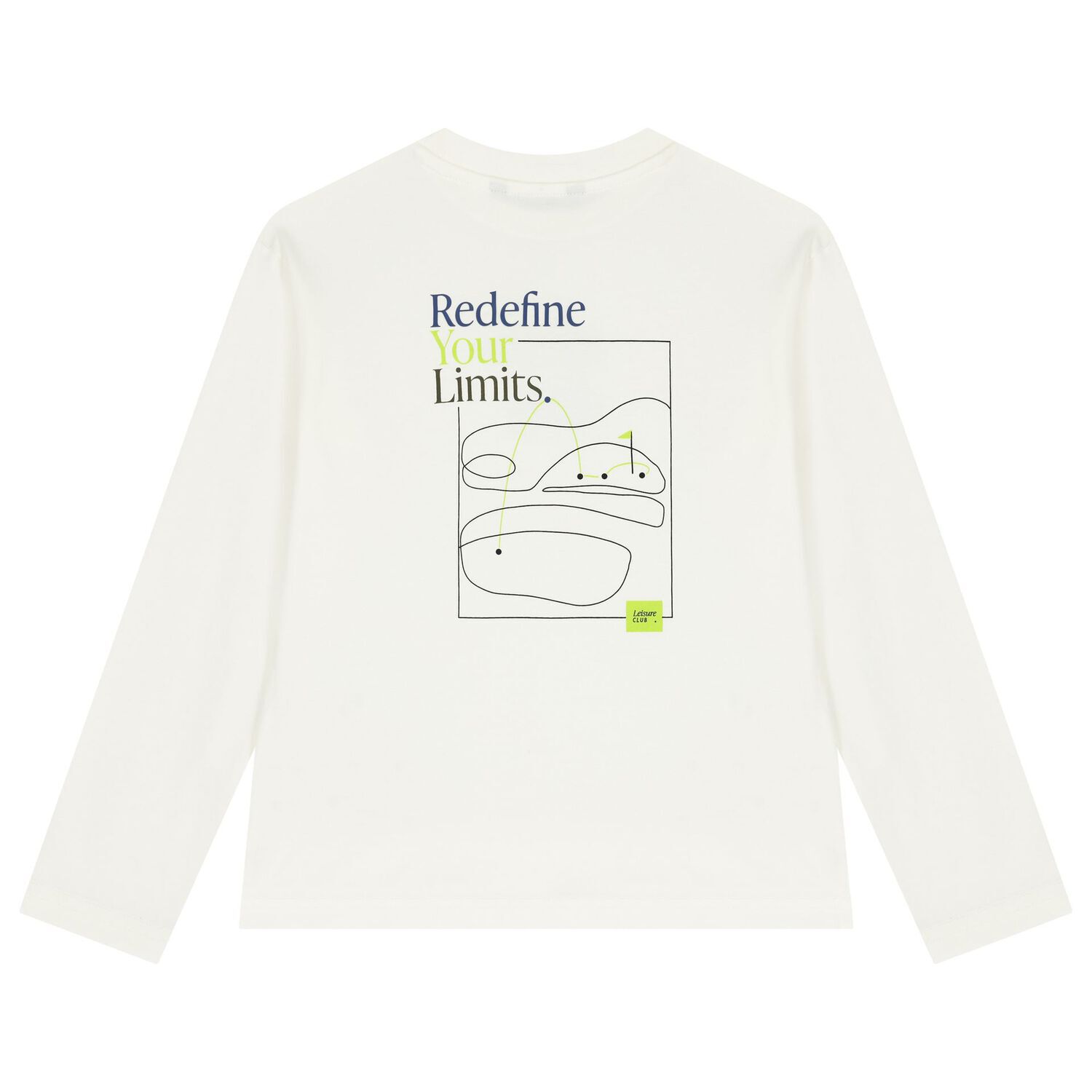 Boys Ivory Long Sleeve Top, 1, hi-res