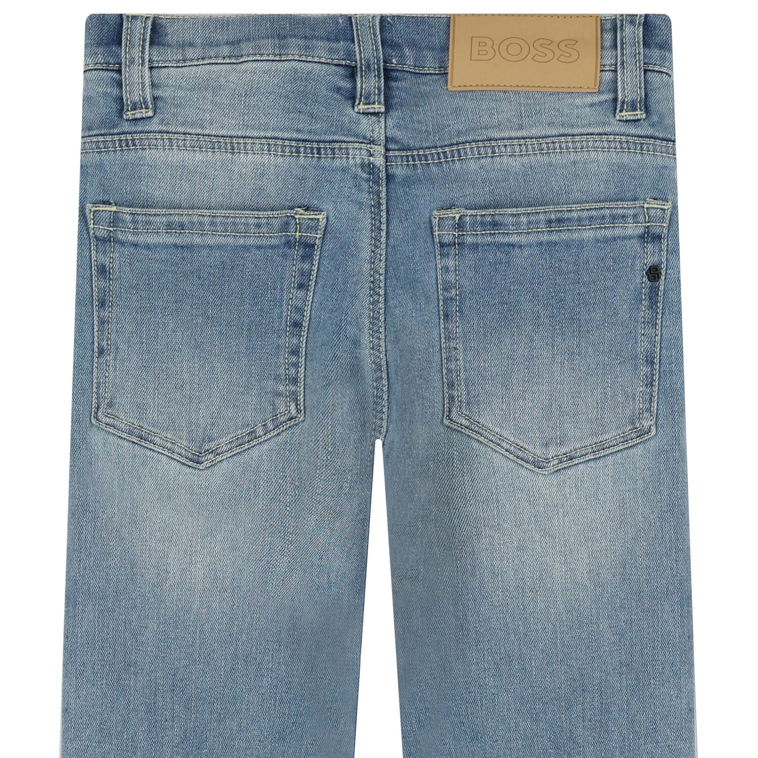 Boys Blue Denim Jeans, 1, hi-res image number null