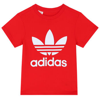 Red Trefoil Logo T-Shirt