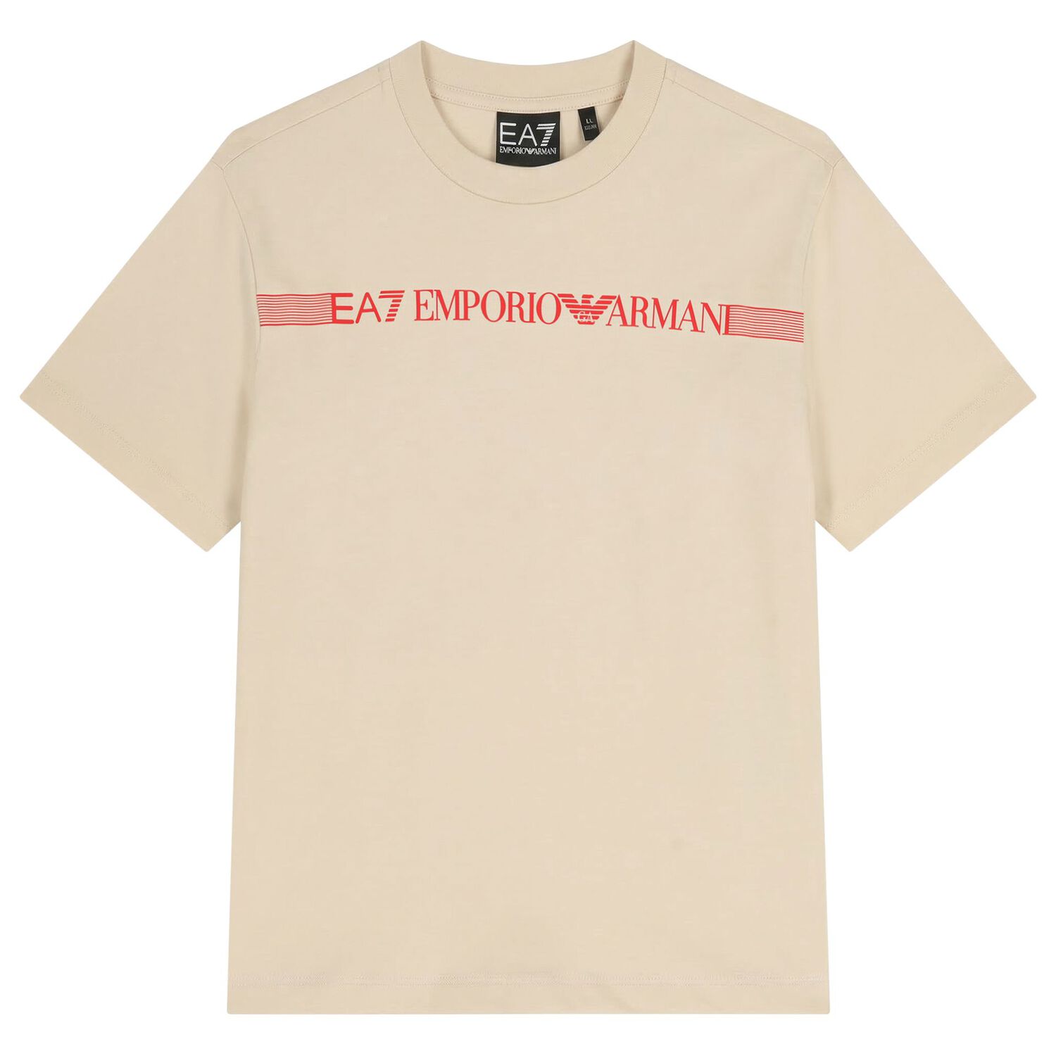 Boys Beige & Black Logo Shorts Set, 2, hi-res