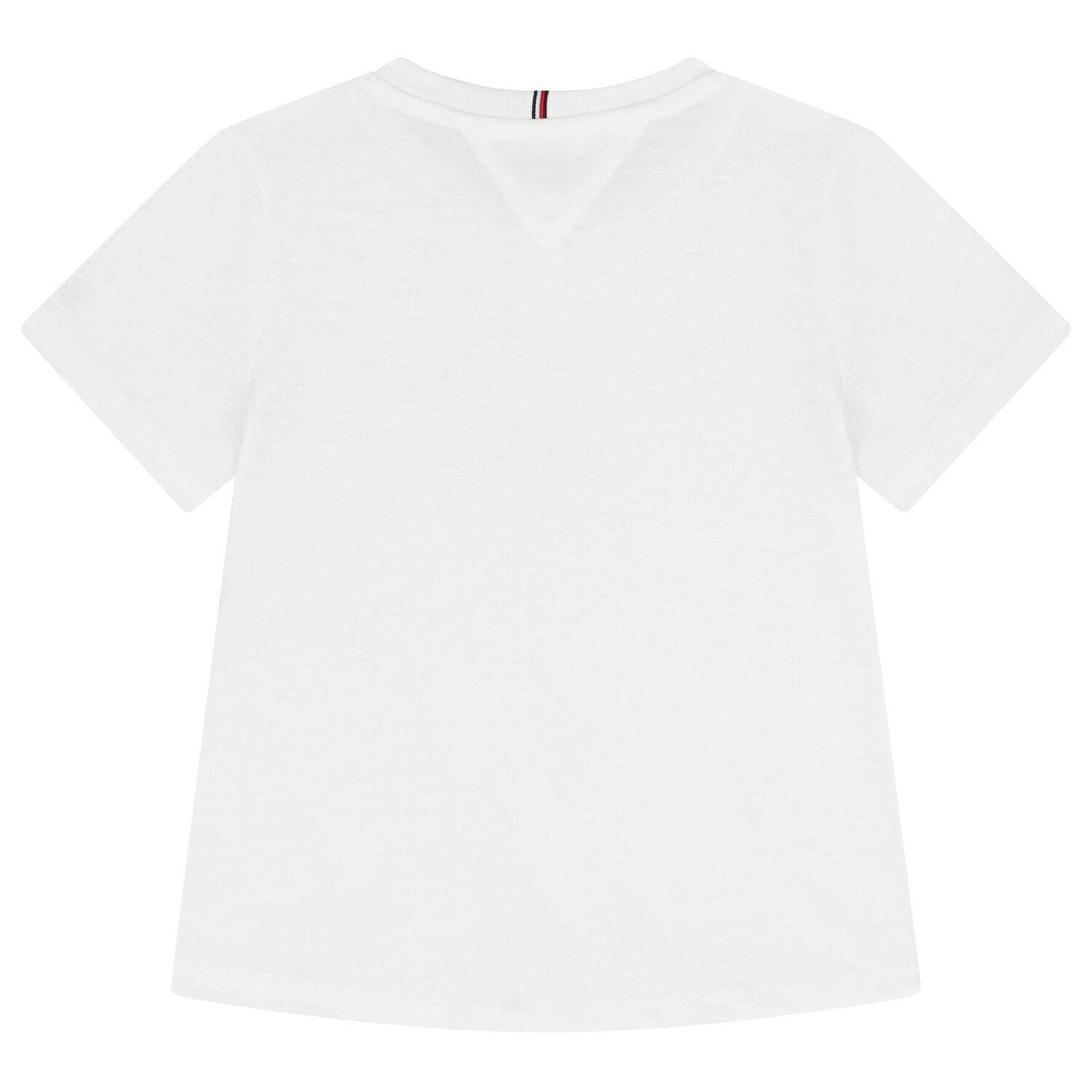 Girls White Logo T-Shirt, 3, hi-res