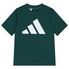 Boys Green Logo T-Shirt, 1, hi-res