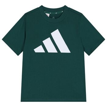 Boys Green Logo T-Shirt